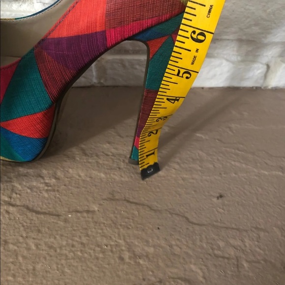 Color Block Platform Heels 👠 - Picture 5 of 5